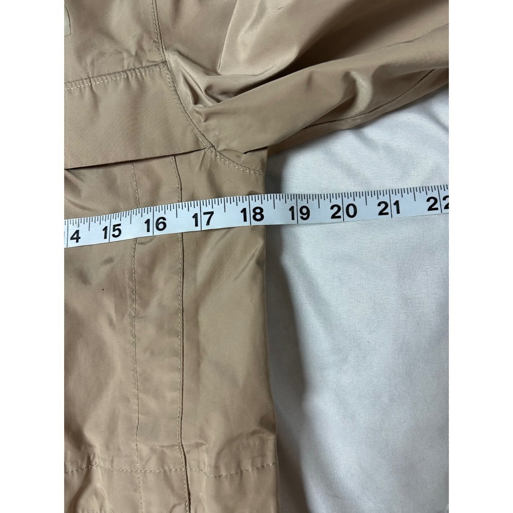 The North Face Womens Cagoule DryVent Parka Rain Jacket Tan XS NF0A2S51 - Picture 16 of 16